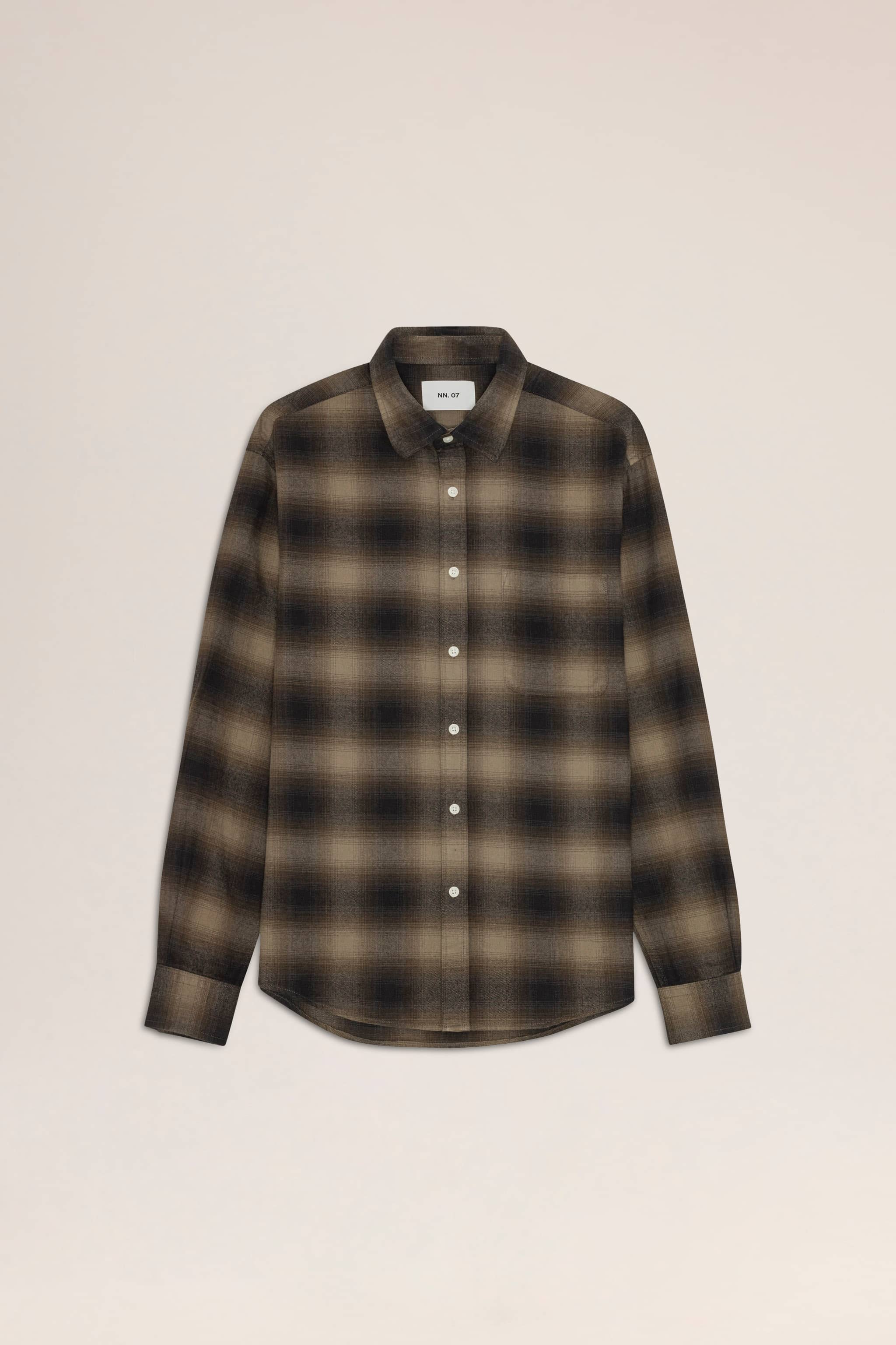johnlynx ブラウン　ニット Deon 5465 Shirt | NN.07® Official Webshop