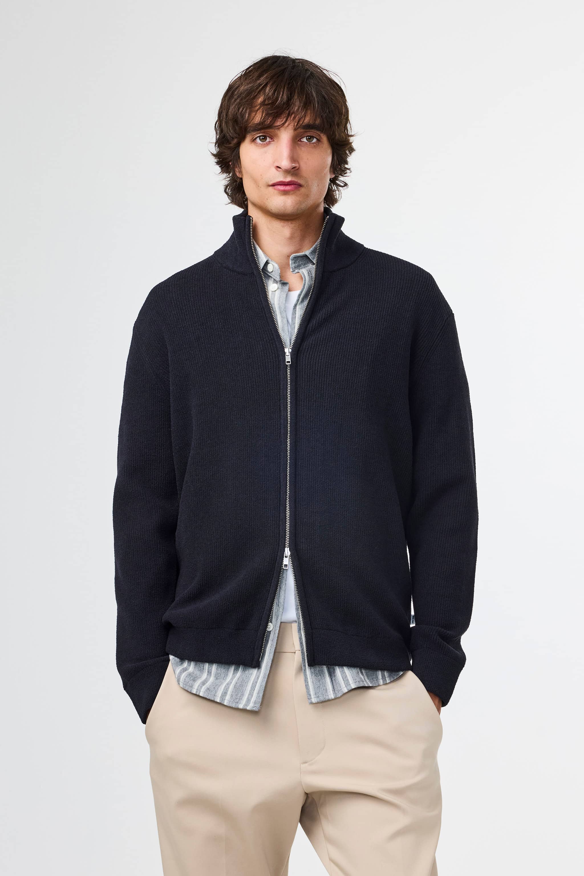 Danny 6429 Full Zip Sweater | NN.07® Official Webshop | NN. 07