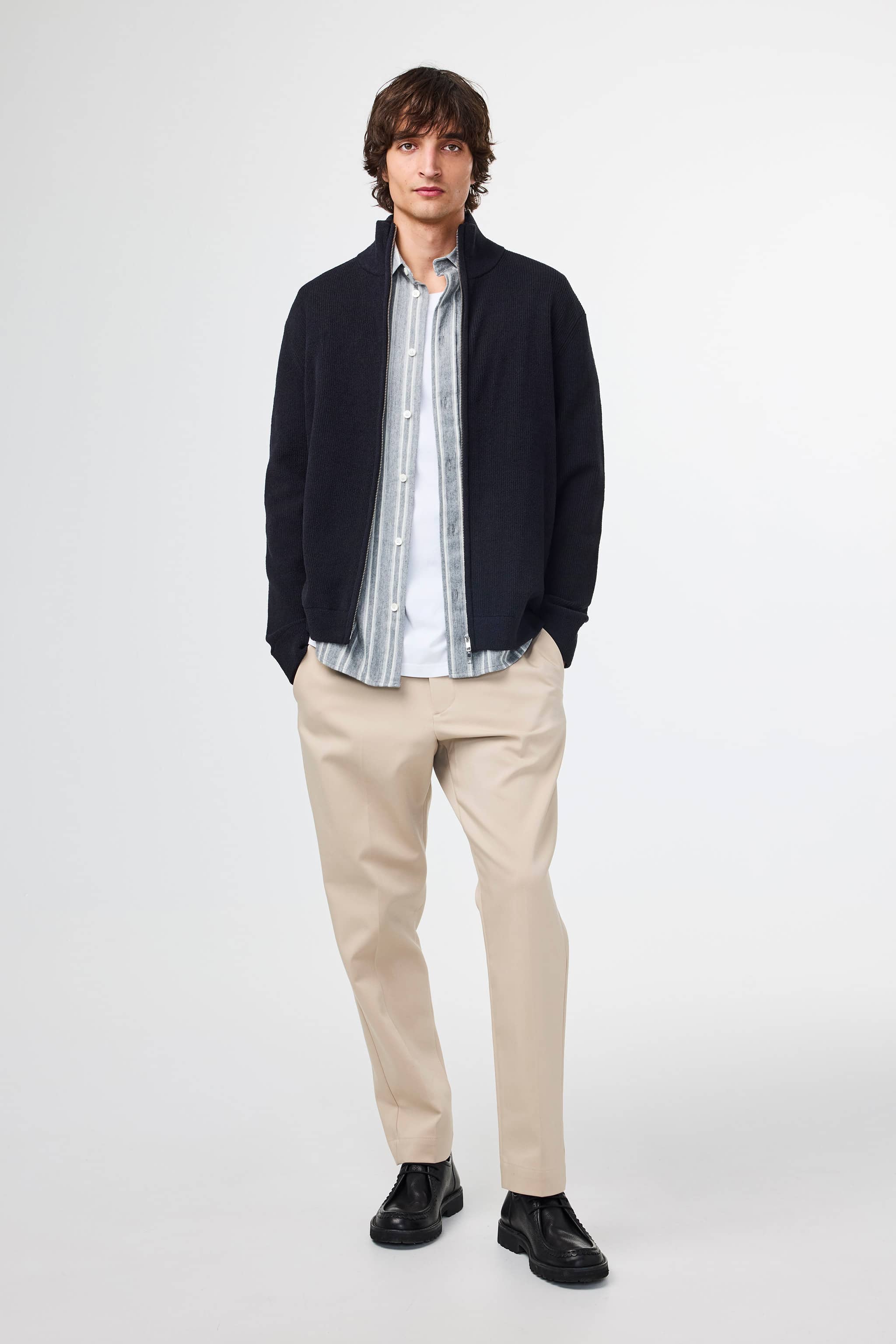 Danny 6429 Full Zip Sweater | NN.07® Official Webshop | NN. 07